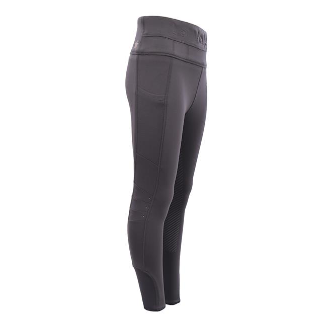Paardrijlegging La Valencio LVValerie Kids Full Grip Donkergrijs