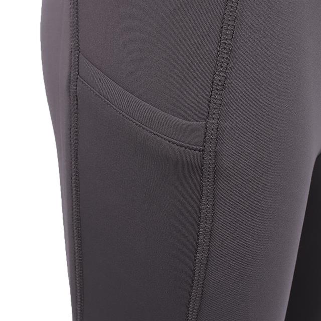 Paardrijlegging La Valencio LVValerie Kids Full Grip Donkergrijs