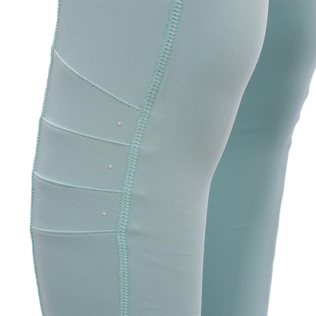 Paardrijlegging La Valencio LVValerie Kids Full Grip Lichtblauw
