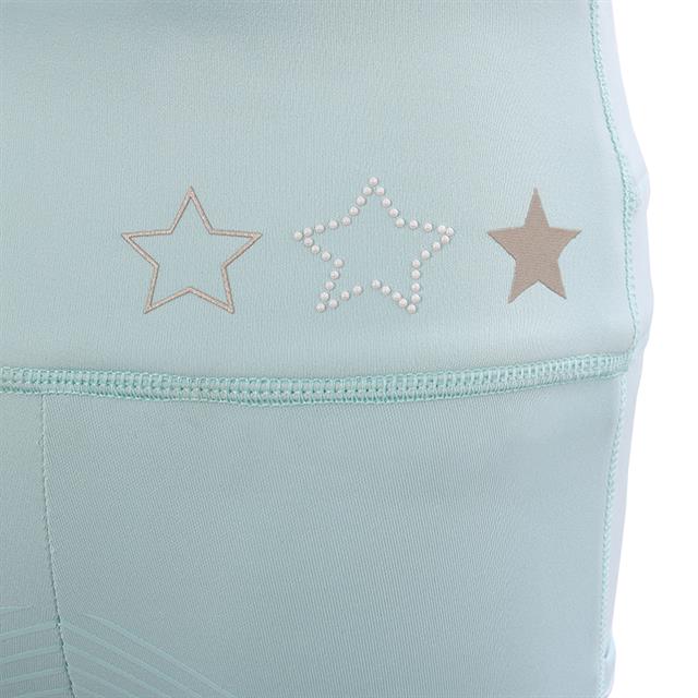 Paardrijlegging La Valencio LVValerie Kids Full Grip Lichtblauw