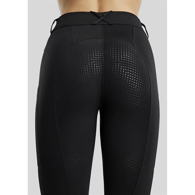 Paardrijlegging Montar MOZira Refined Full Grip Zwart