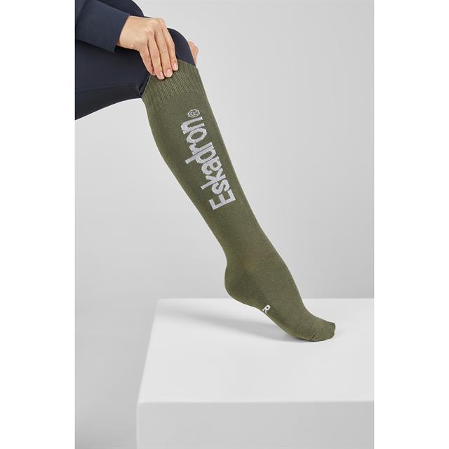 Paardrijsokken Eskadron Classic Sports Groen