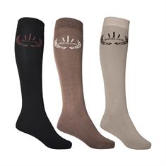 Paardrijsokken Kingsland KLNatali 3-Pack 