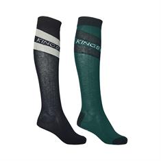 Paardrijsokken Kingsland KLNatasha 2-Pack 