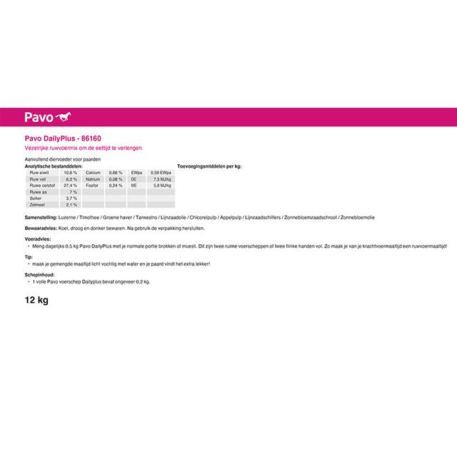 Pavo DailyPlus 12kg 