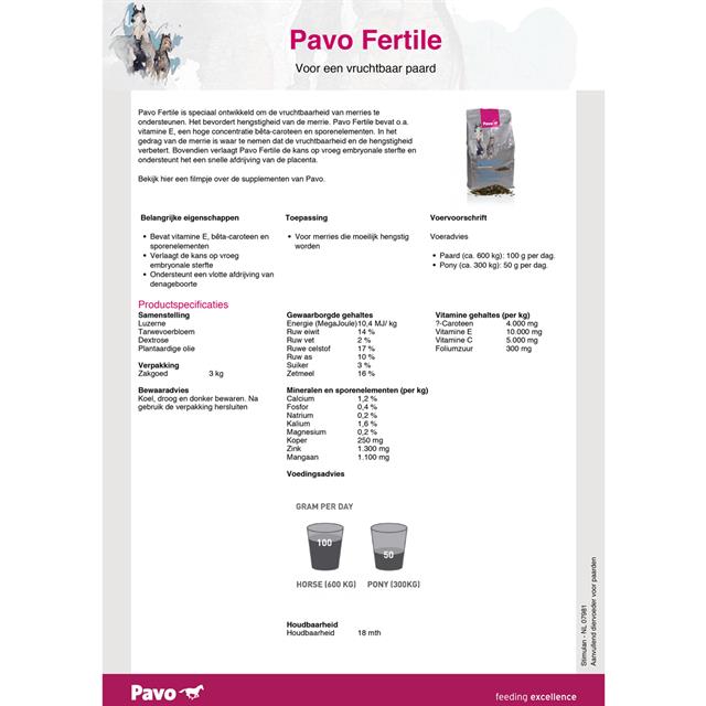Pavo Fertile 
