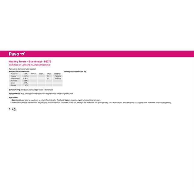 Pavo Healthy Treats Brandnetel 