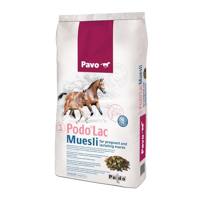 Pavo Podo Lac Muesli 15kg 