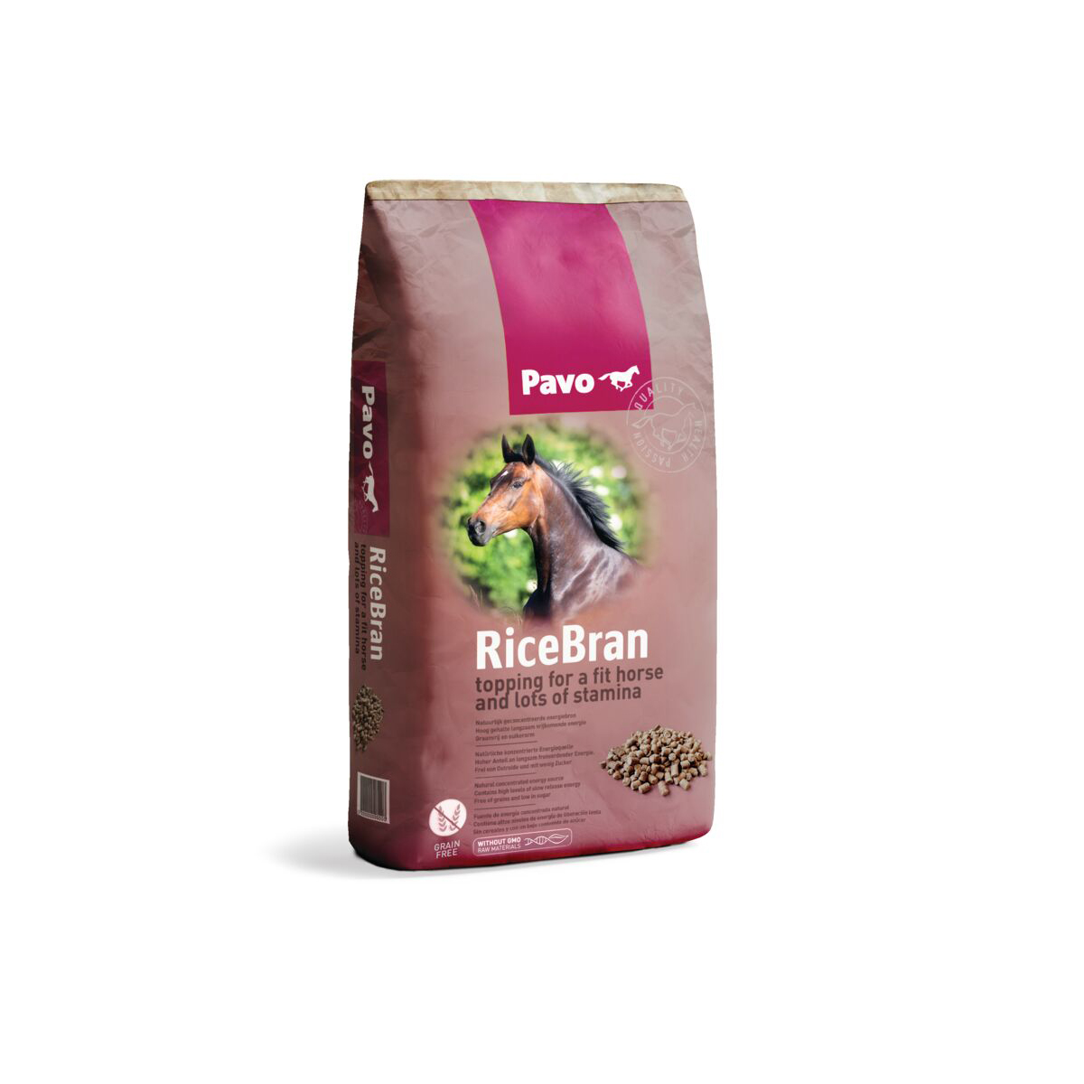 Pavo Ricebran 20kg Overige, 20 KILO