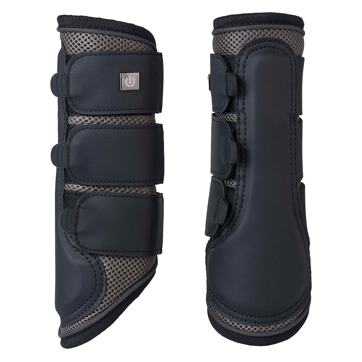 Peesbeschermers Imperial Riding Irhcloud Dancer Donkergrijs-blauw, PAARD in donkergrijs/blauw