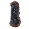 Peesbeschermers Kentucky Vegan Wol Bamboo Elastic Zwart-bruin