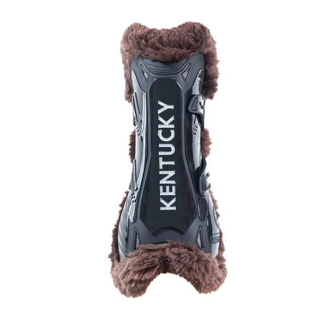 Peesbeschermers Kentucky Vegan Wol Bamboo Elastic Zwart-bruin