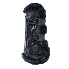 Peesbeschermers Kentucky Vegan Wol Bamboo Elastic Zwart-zwart