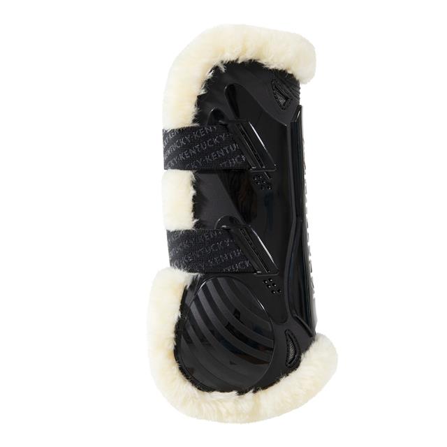 Peesbeschermers Kentucky Vegan Wol Velcro Zwart