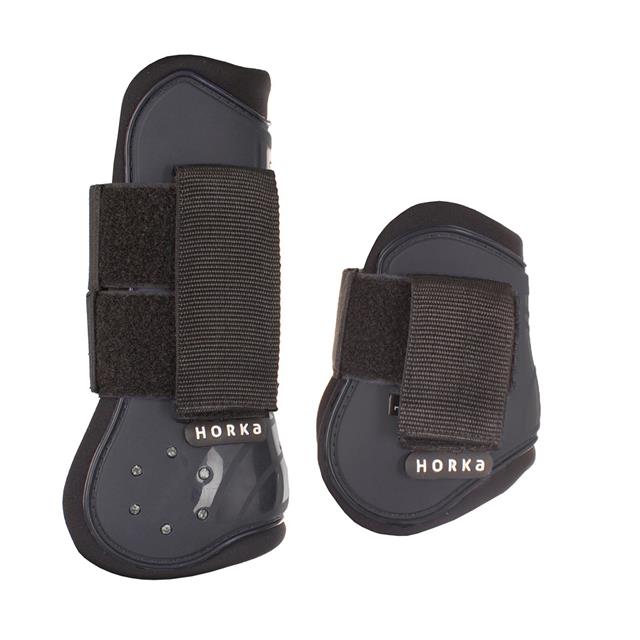 Peesbeschermerset Horka Strass Zwart