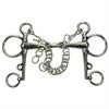 Pelham BR Dubbelgebroken RVS 18mm 