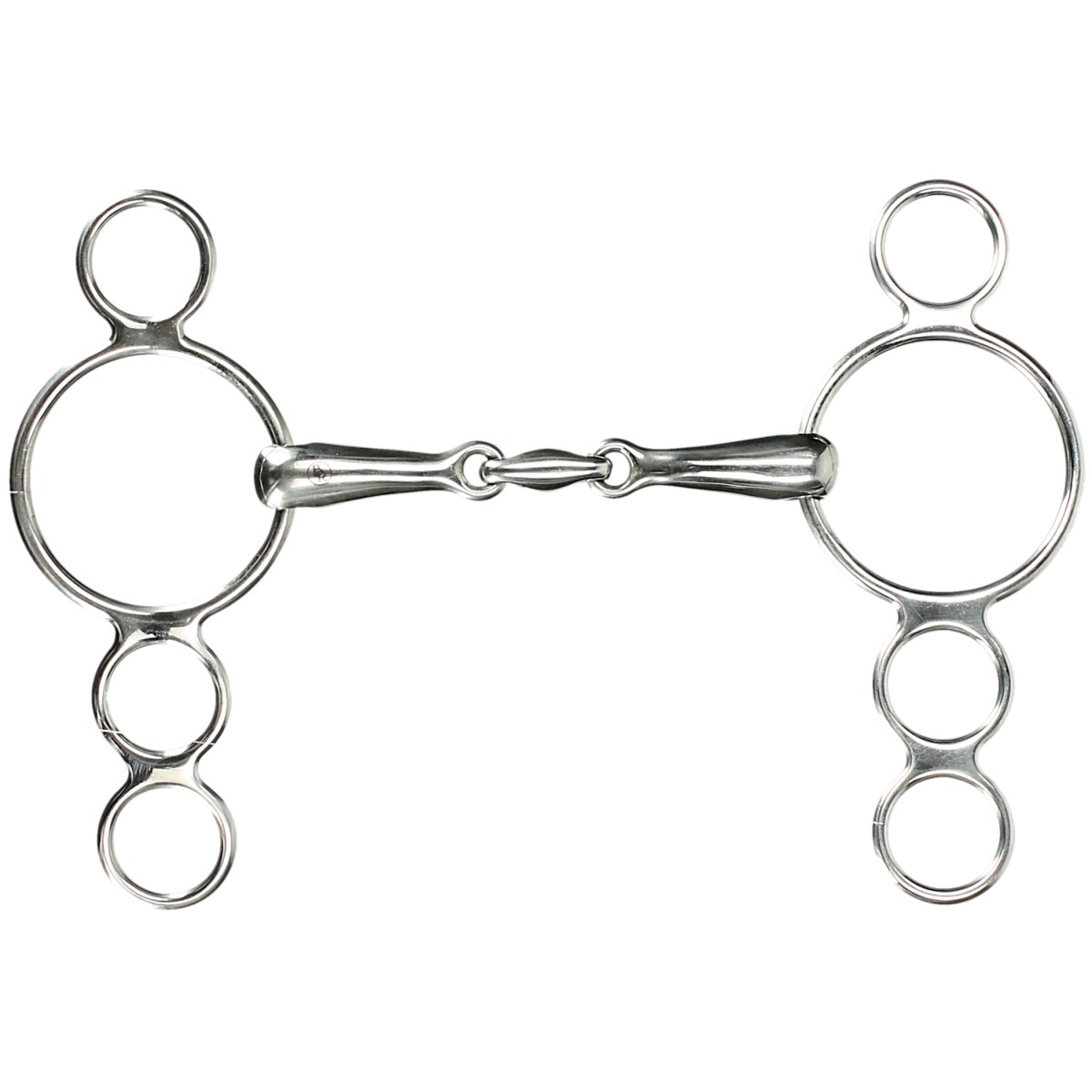 Pessoabit 3rings Dubbelgebroken Overige, 12,5 cm