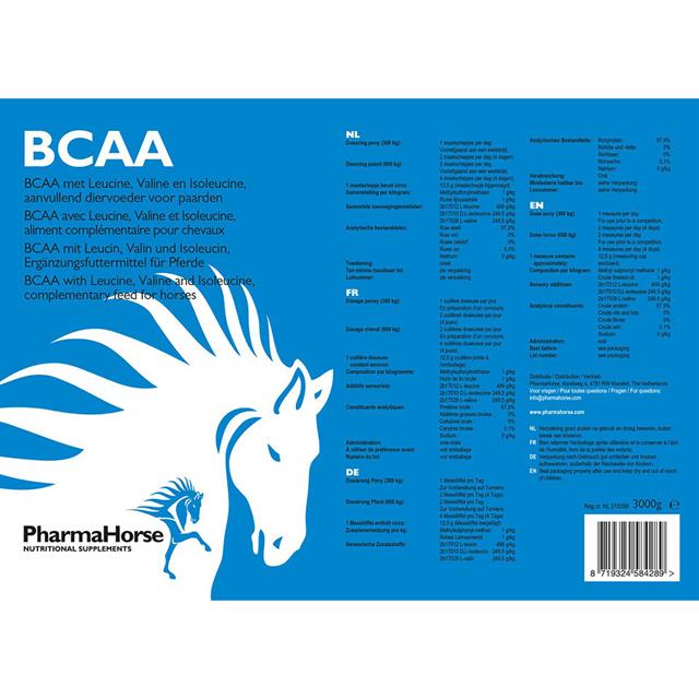 PharmaHorse BCAA Overige