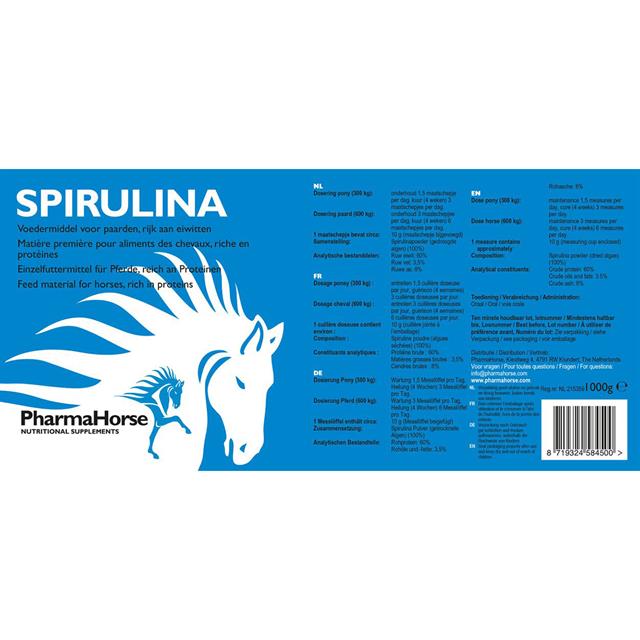 PharmaHorse Spirulina Overige