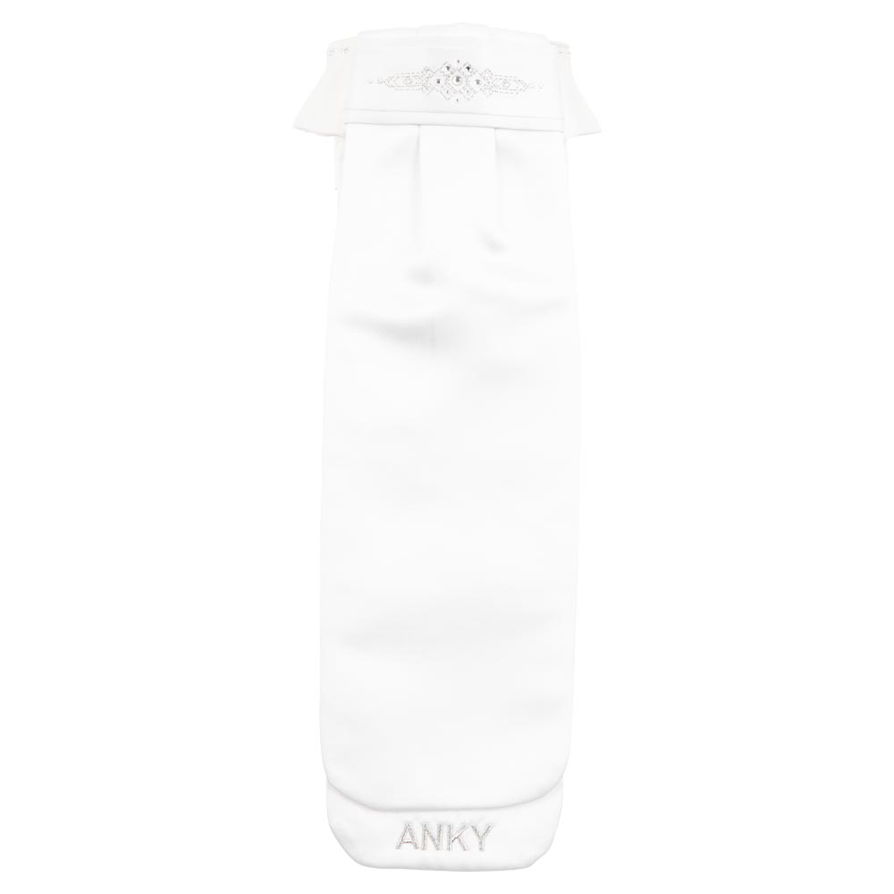 Plastron Anky Crystal C-wear Wit, M in wit