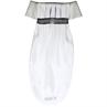 Plastron Anky Pleated Crown Wit