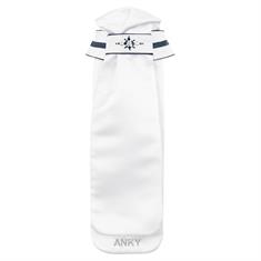 Plastron Anky Stone-Deluxe Wit-blauw