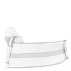 Plastron Anky Stone-Deluxe Wit-zilver