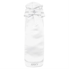 Plastron Anky Stone-Deluxe Wit-zilver