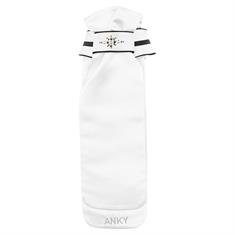Plastron Anky Stone-Deluxe Wit-zwart