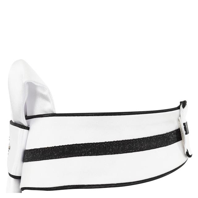 Plastron Anky Stone-Deluxe Wit-zwart