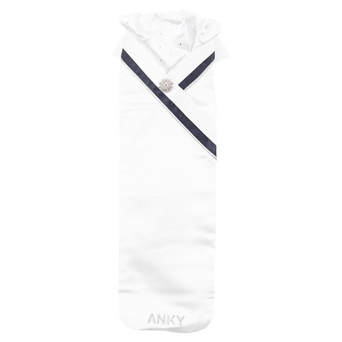 Plastron Anky Symphony C-wear Wit-blauw, S in wit/blauw