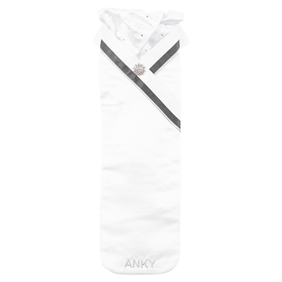 Plastron Anky Symphony C-wear Wit-grijs, M in wit/grijs