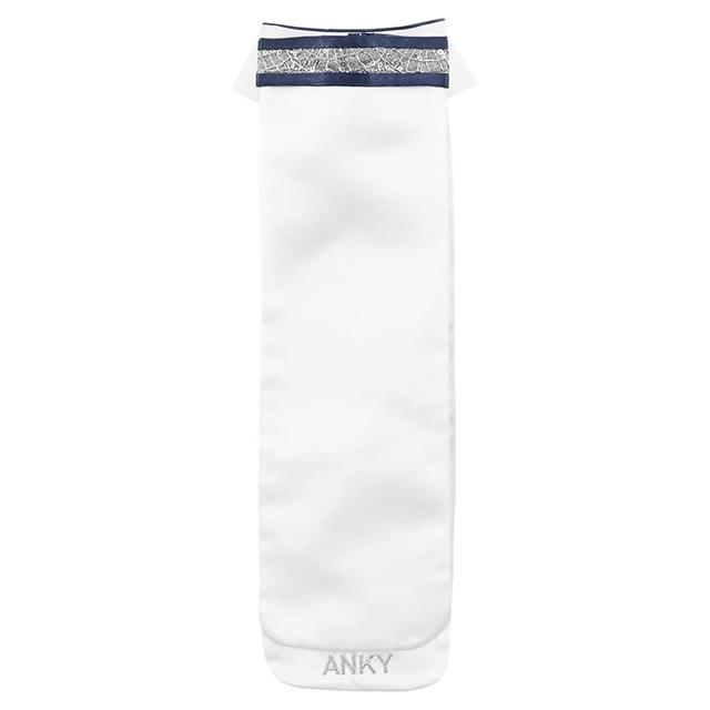 Plastron ANKY Variable Wit-donkerblauw
