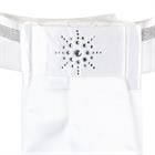 Plastron QUUR QDiva Wit-zilver