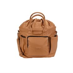 Poetstas Eskadron Platinum Faux Leather Middenbruin