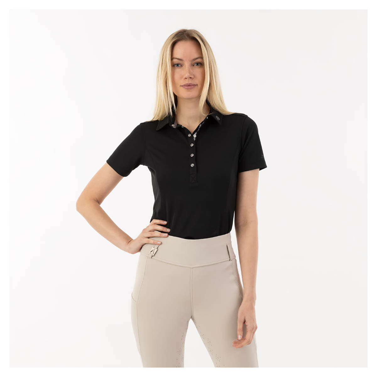 Polo Anky Essential Zwart, XXS in zwart