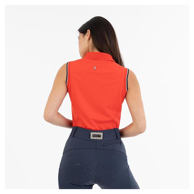 Polo ANKY Mouwloos Rood