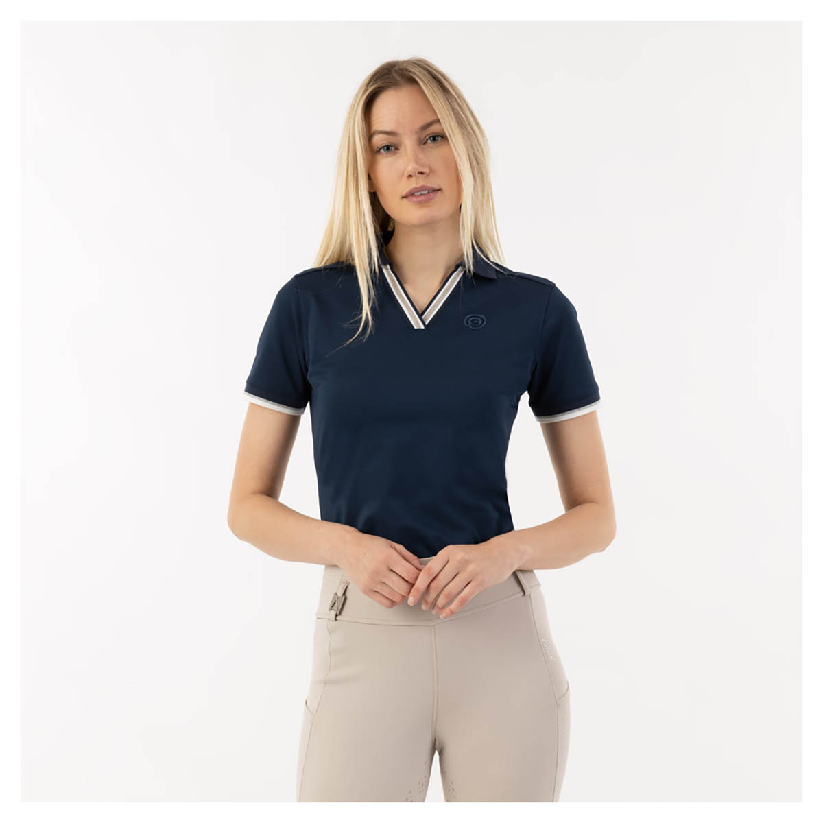 Polo Anky Short Sleeve Donkerblauw, L in donkerblauw