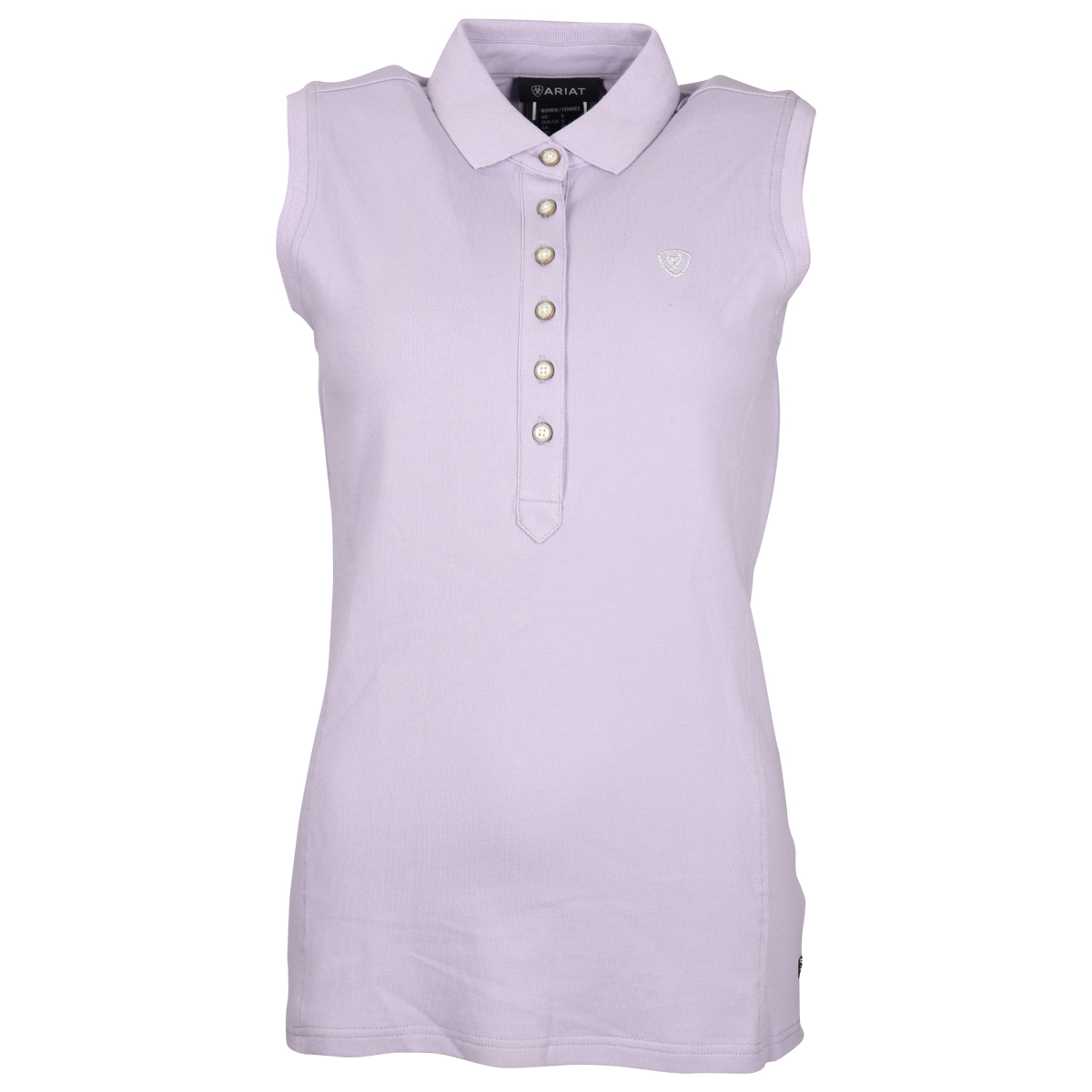 Polo Ariat Prix 2.0 Sleeveless, L in lichtpaars