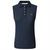 Polo Covalliero Sleeveless Donkerblauw