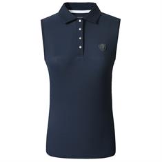 Polo Covalliero Sleeveless Donkerblauw