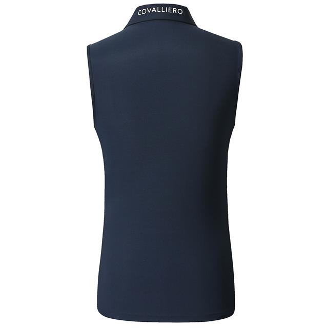 Polo Covalliero Sleeveless Donkerblauw