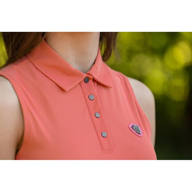 Polo Covalliero Sleeveless Roze