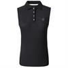 Polo Covalliero Sleeveless Zwart