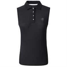 Polo Covalliero Sleeveless Zwart