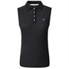 Polo Covalliero Sleeveless Zwart
