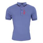 Polo ECx Letters Men Blauw