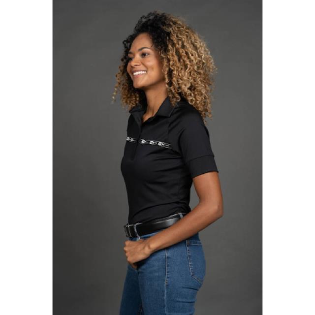 Polo ECx Sports Raglan Zwart