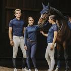 Polo Equithème Agathe Donkerblauw