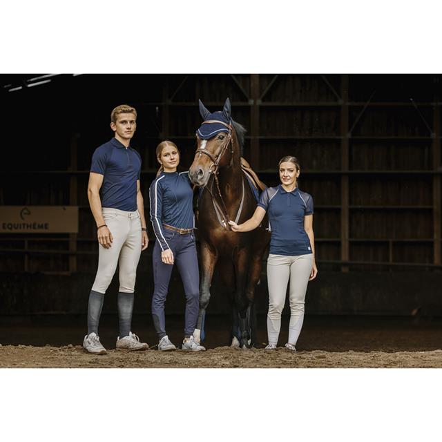 Polo Equithème Agathe Donkerblauw